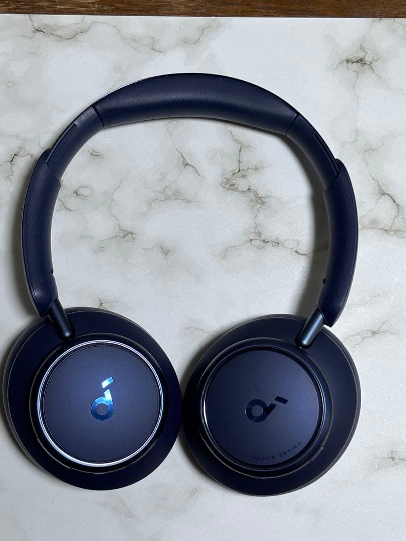 Soundcore Space Q45 ワイヤレス　ヘッドホン　ネイビー