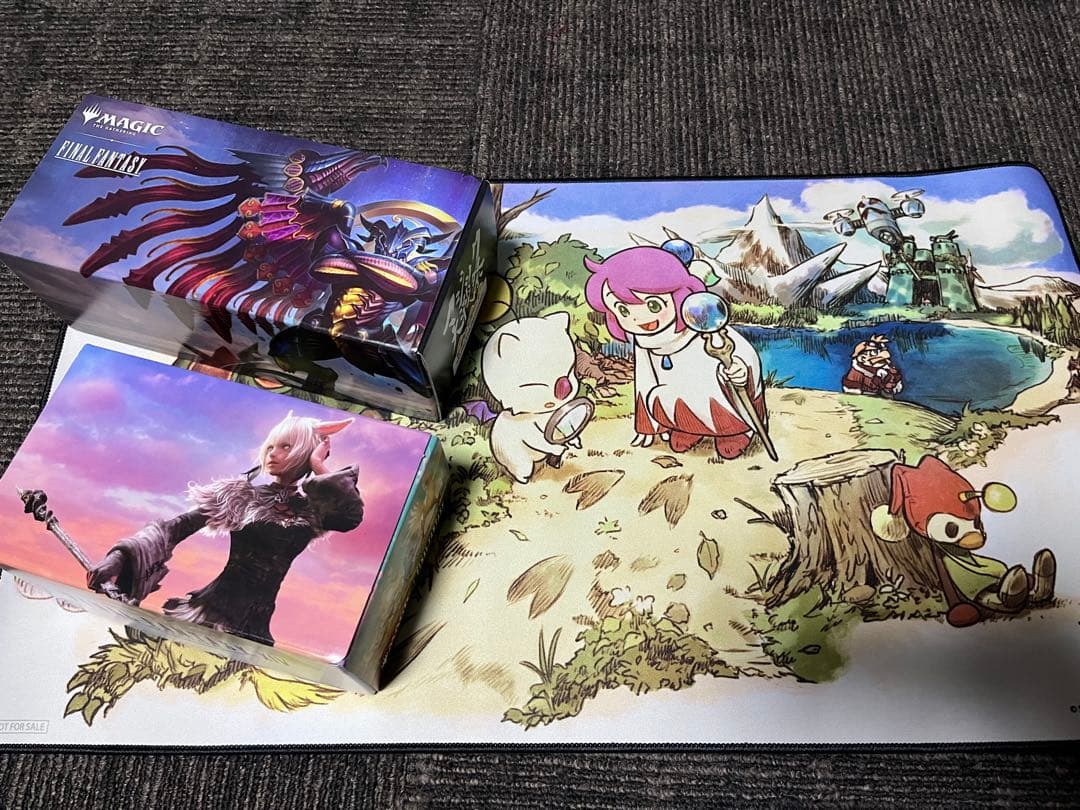 【未開封】MTG FF 手掛かり プレイマット マジック大戦祭 ストレージ