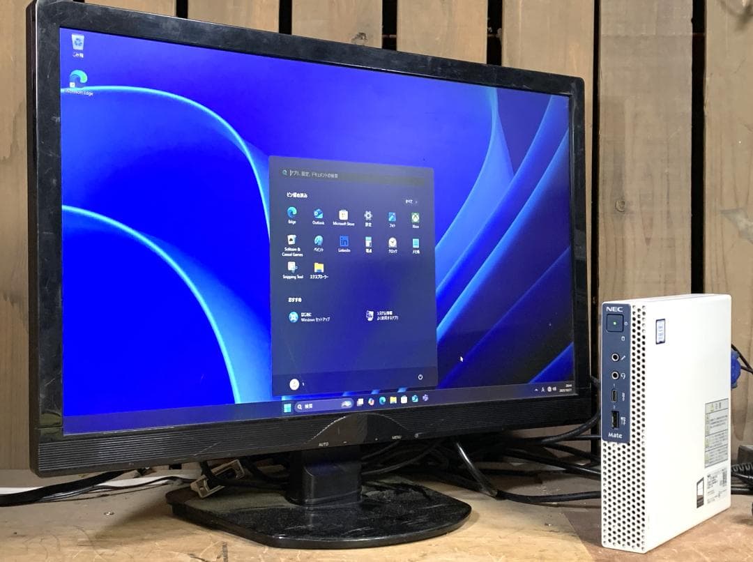 NEC 超小型/SSD/Win11 Pro 24H2/MKL31C-3 良品美品