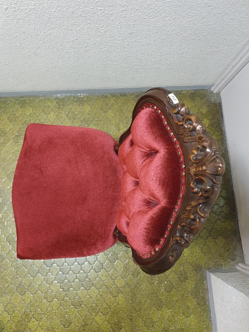 アンティーク チェア イス 椅子 ロココ調家具 猫脚 レトロ いす