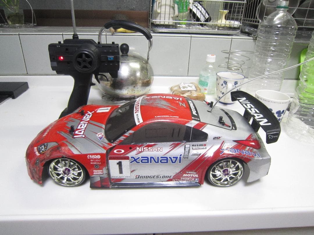 テ*キ様 完全動作品 1/10 特攻ミサイルカスタム 激速 タミヤ TT01R