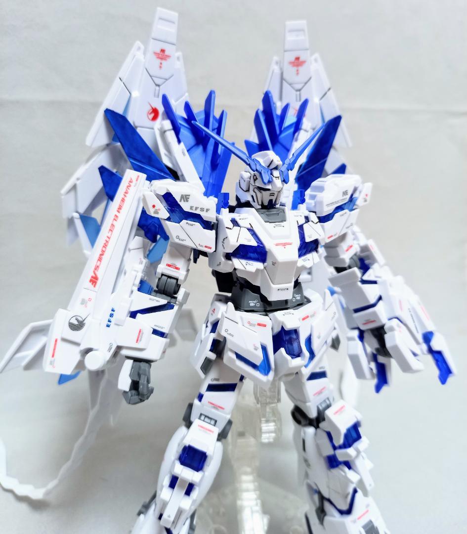完成品 HG 1/144 ユニコーンガンダム ペルフェクティビリティ 組立て済