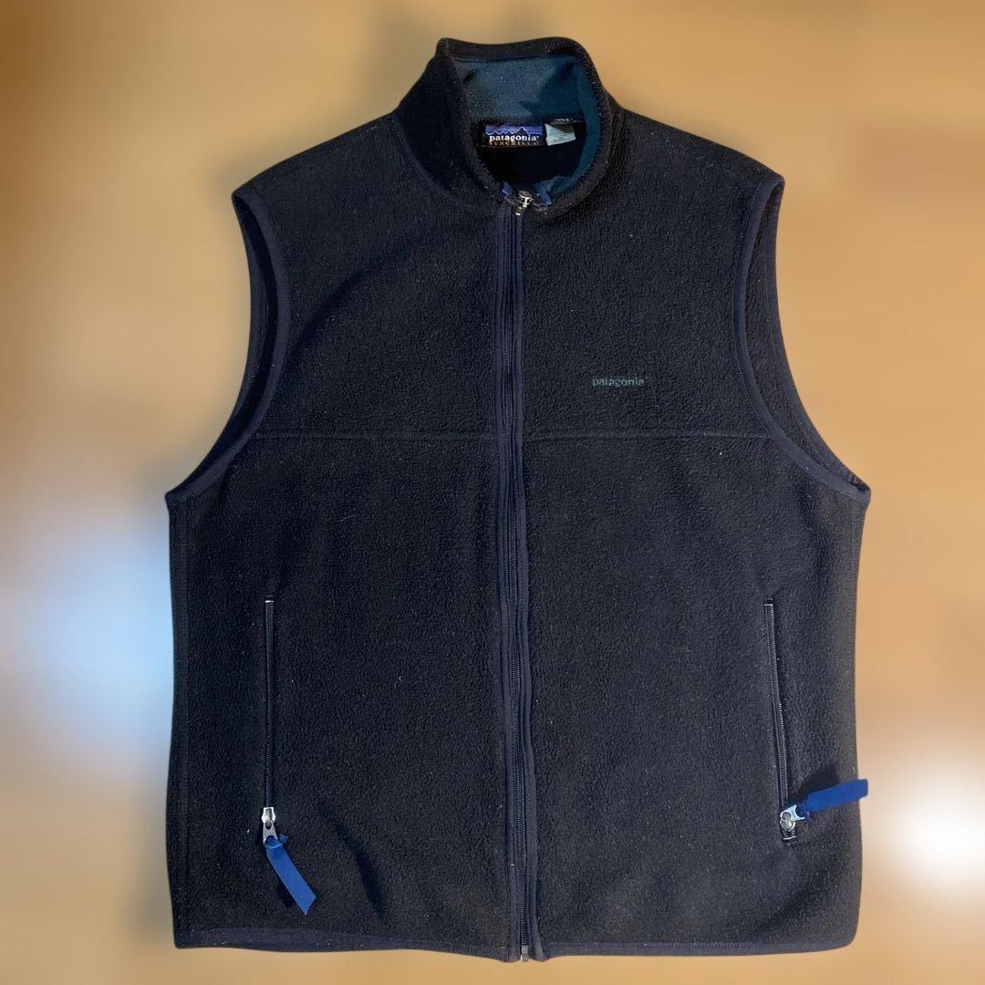 USA製 patagonia シンチラ フリースベスト ブラック
