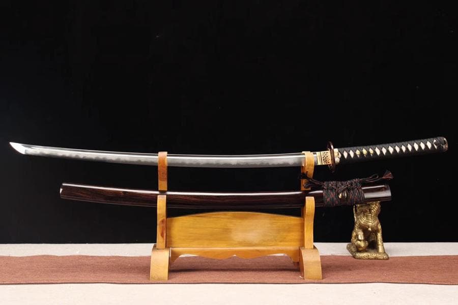 【侍一筋の雪】 日本刀 模造刀 居合刀 武士道 武蔵 鑑賞用 手鍛造打