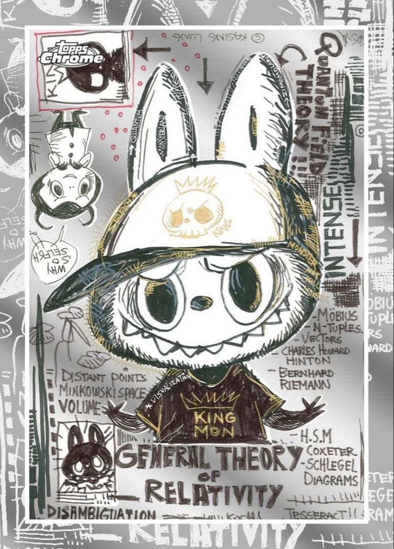 Topps Chrome 10周年記念ボックス　ラブブ　5BOX 新品未開封