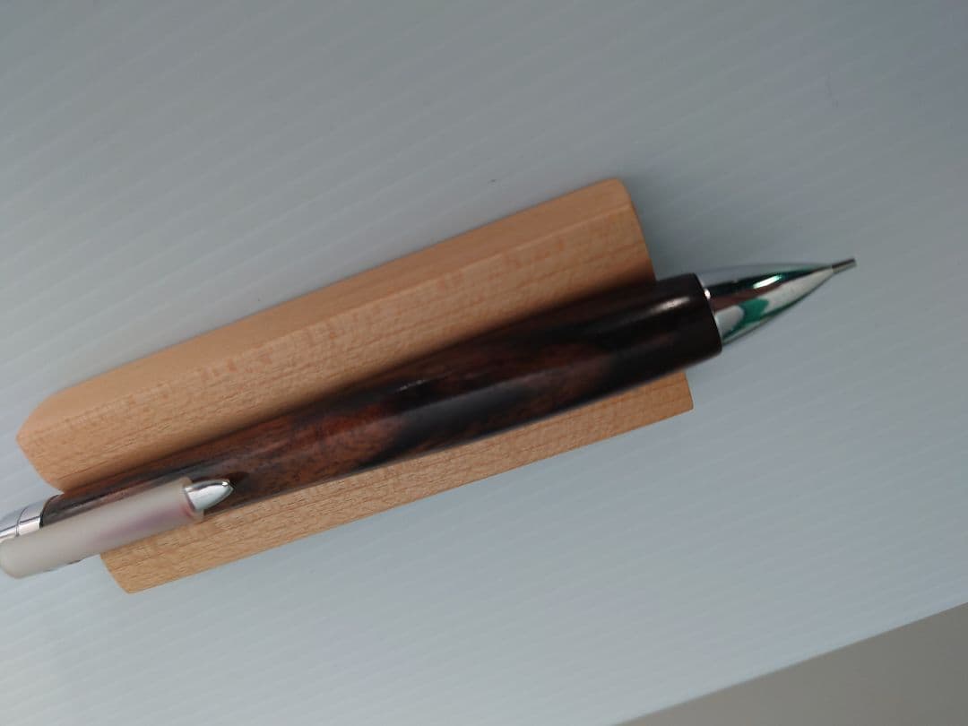 黒柿　シャープペンシル　新うるし　拭き漆