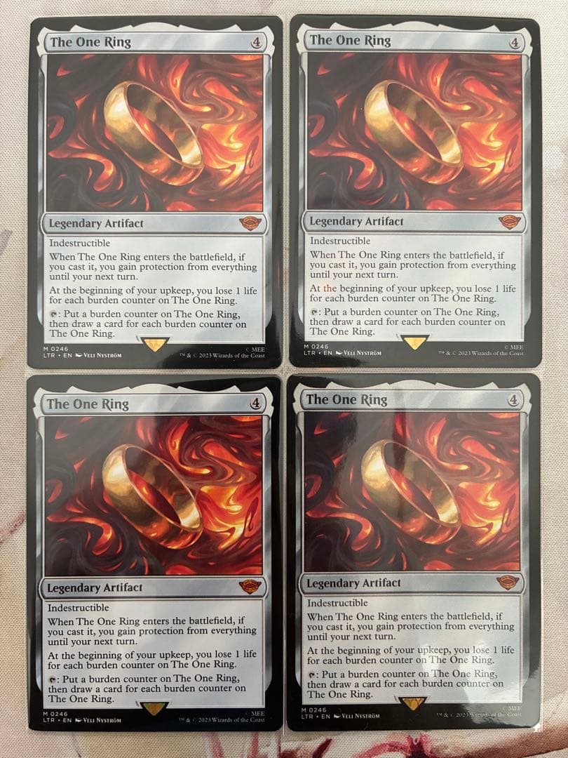 MTG 一つの指輪/The One Ring 4枚セット