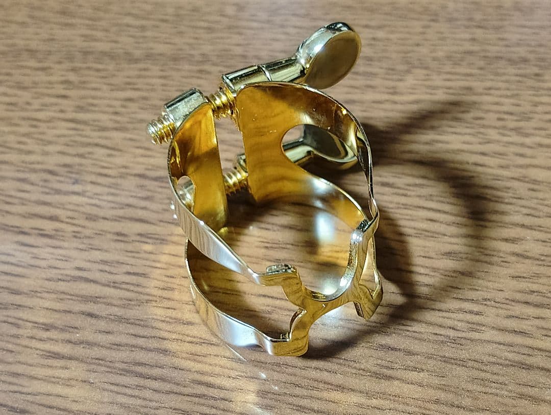 【美品】ソプラノサックス用リガチャー ハリソンGP