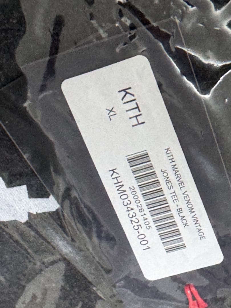 Kith x Marvel Venom Vintage ヴェノム Tシャツ XL