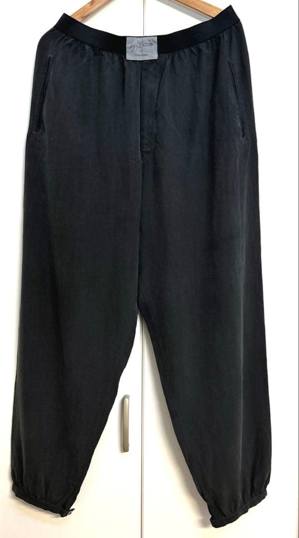 yohji yamamoto pour homme シルク ワイドパンツ