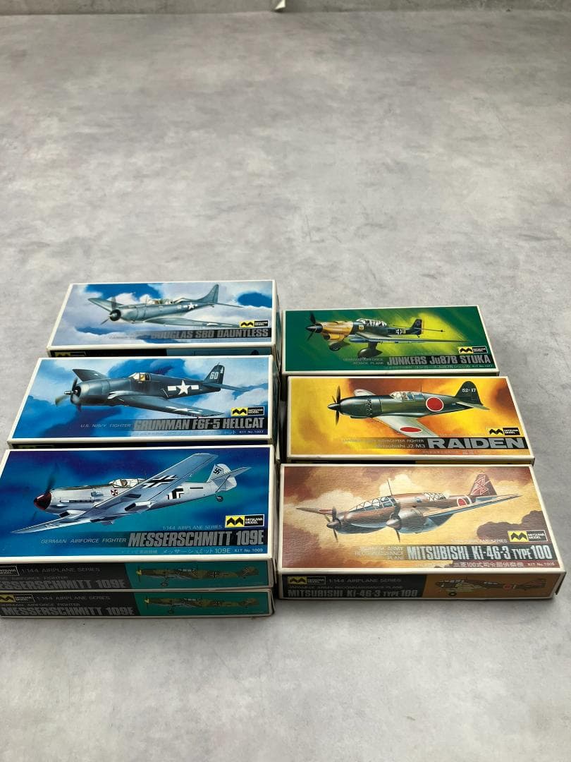 ミツワモデル　1/144　戦闘機　エアープレーンシリーズ　ミリタリー　海軍