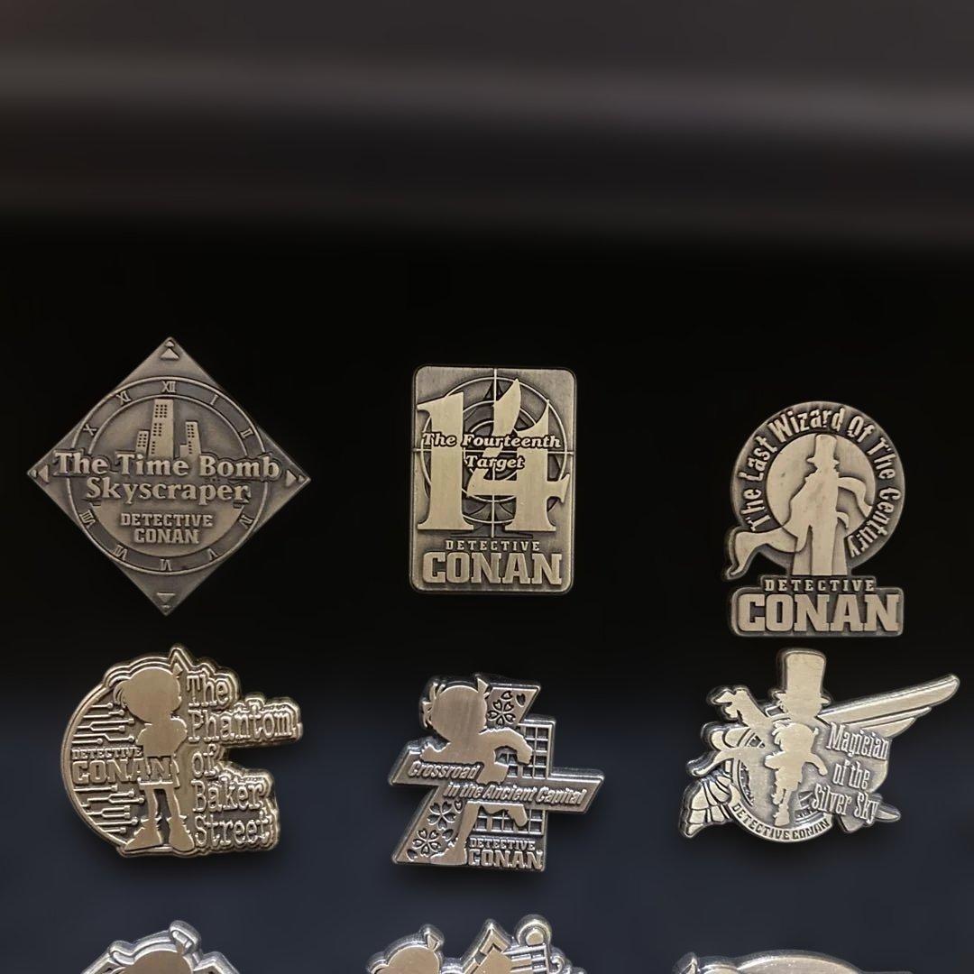名探偵コナン20周年記念 歴代映画Blu-rayBOX受注生産限定特典ピンバッジ