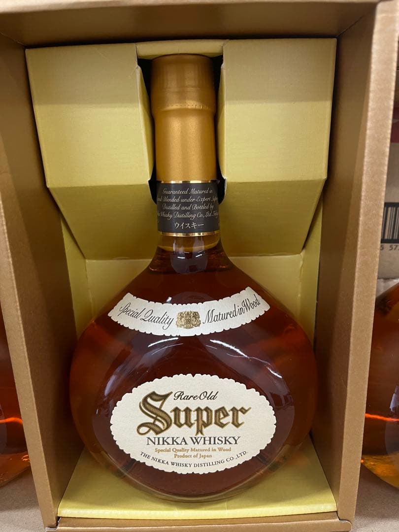 ニッカWHISKY Super old750ml 43%3本セット（２本箱付き）