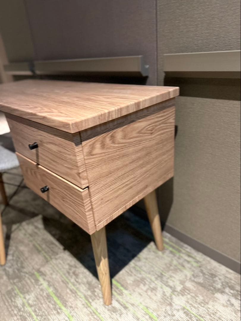 棚付きデスク×チェアセット　ワークデスクセット