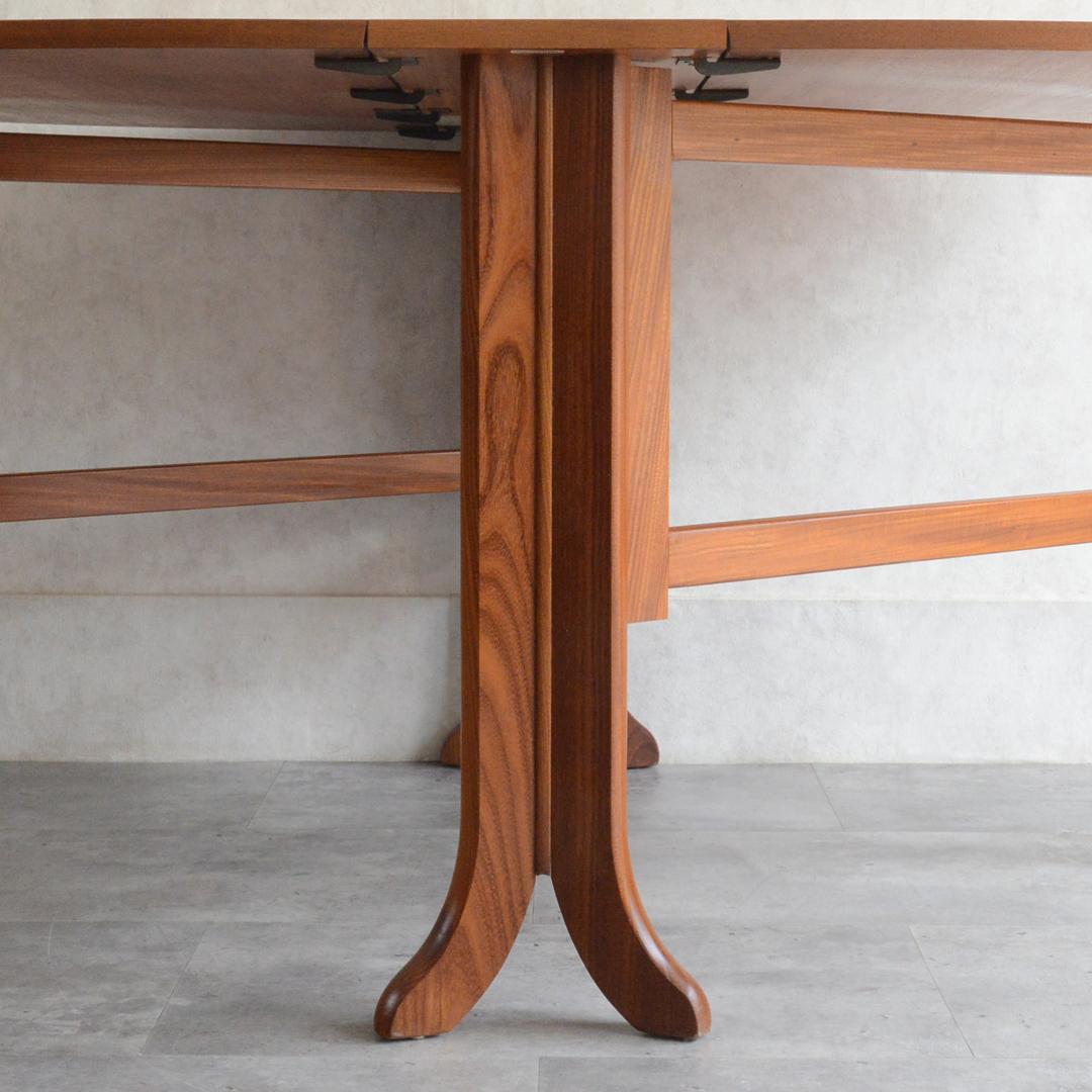 ParkerKnoll Nathan ゲートレッグ ダイニングテーブル オーバル