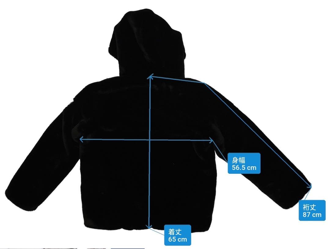 タトラス TATRAS フェイクファー　ブルゾン　黒　美品　ボアブルゾン