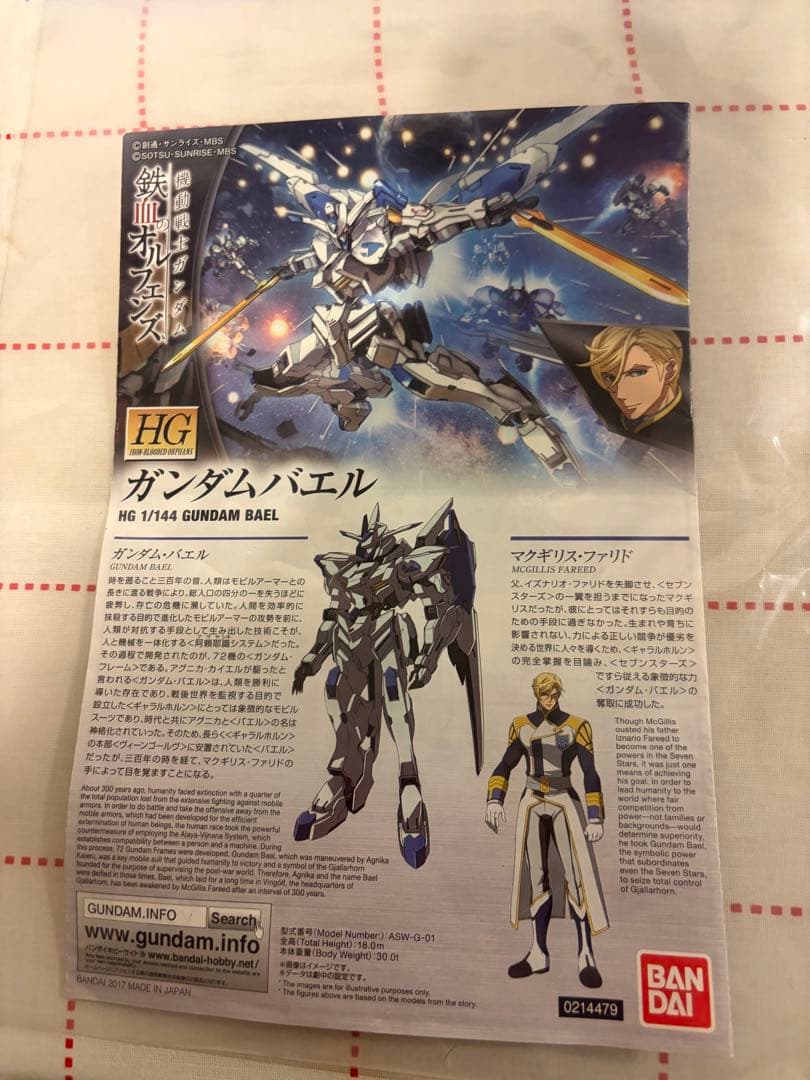 HG ガンプラ ガンダムバエル　グレイズアイン　ブラッドコーティング　セット