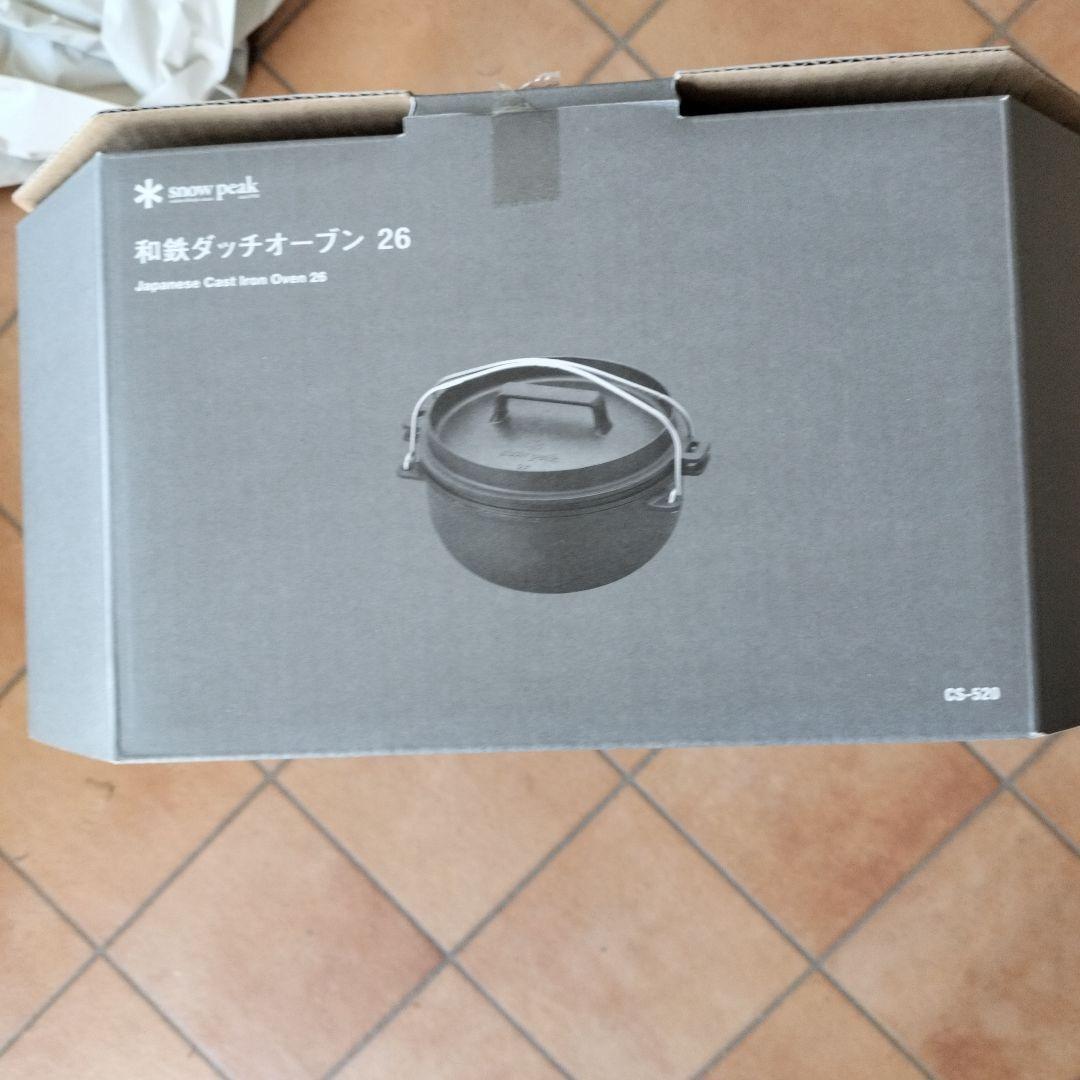 スノーピーク( peak) 和鉄ダッチオーブン26 CS-520
