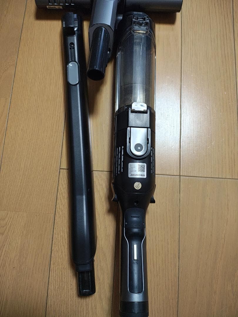 シャーク★コードレスクリーナー★CS401JGR★バッテリー新品と同等★1