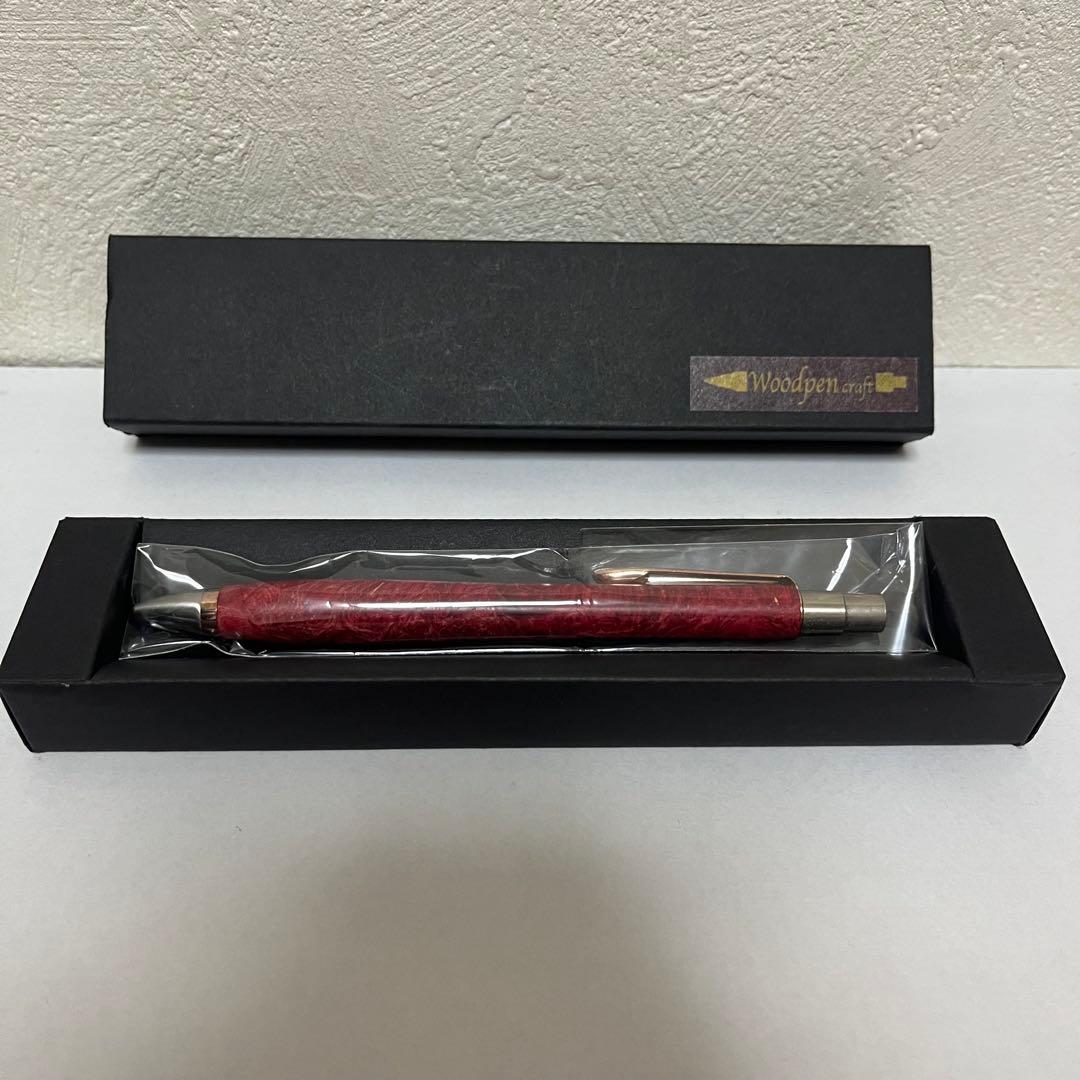 woodpen craft ウッドペンクラフト スタビ レッドボールペン