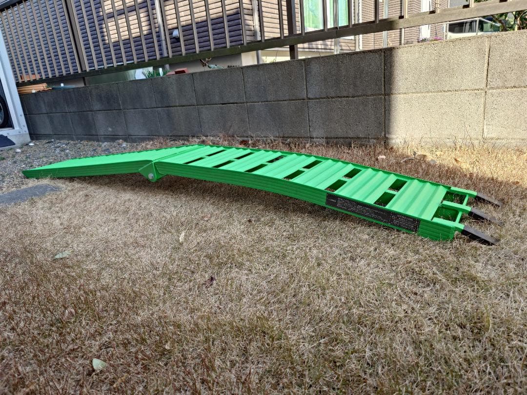 【high beam】アストロプロダクツ アルミラダー フラット グリーン