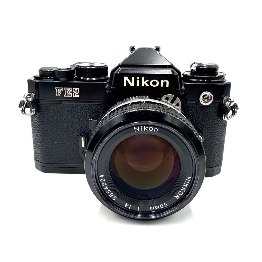 ❁動作良好❁Nikon ニコン FE2 ai 50mm f1.4 ブラック