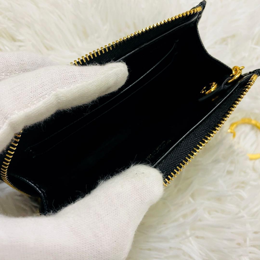 未使用級✨付属完備✨PRADA キーリング付 キーケース ケース ブラック