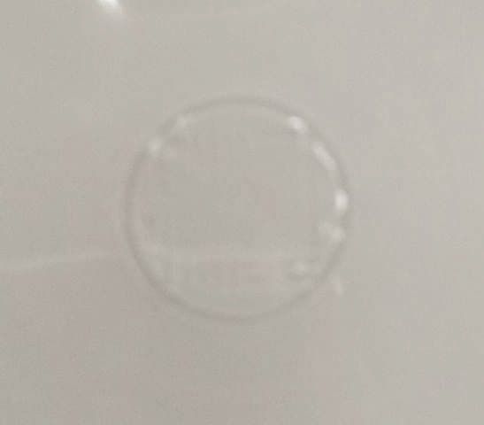 ☆ 叶 松谷 清水焼 色絵大皿