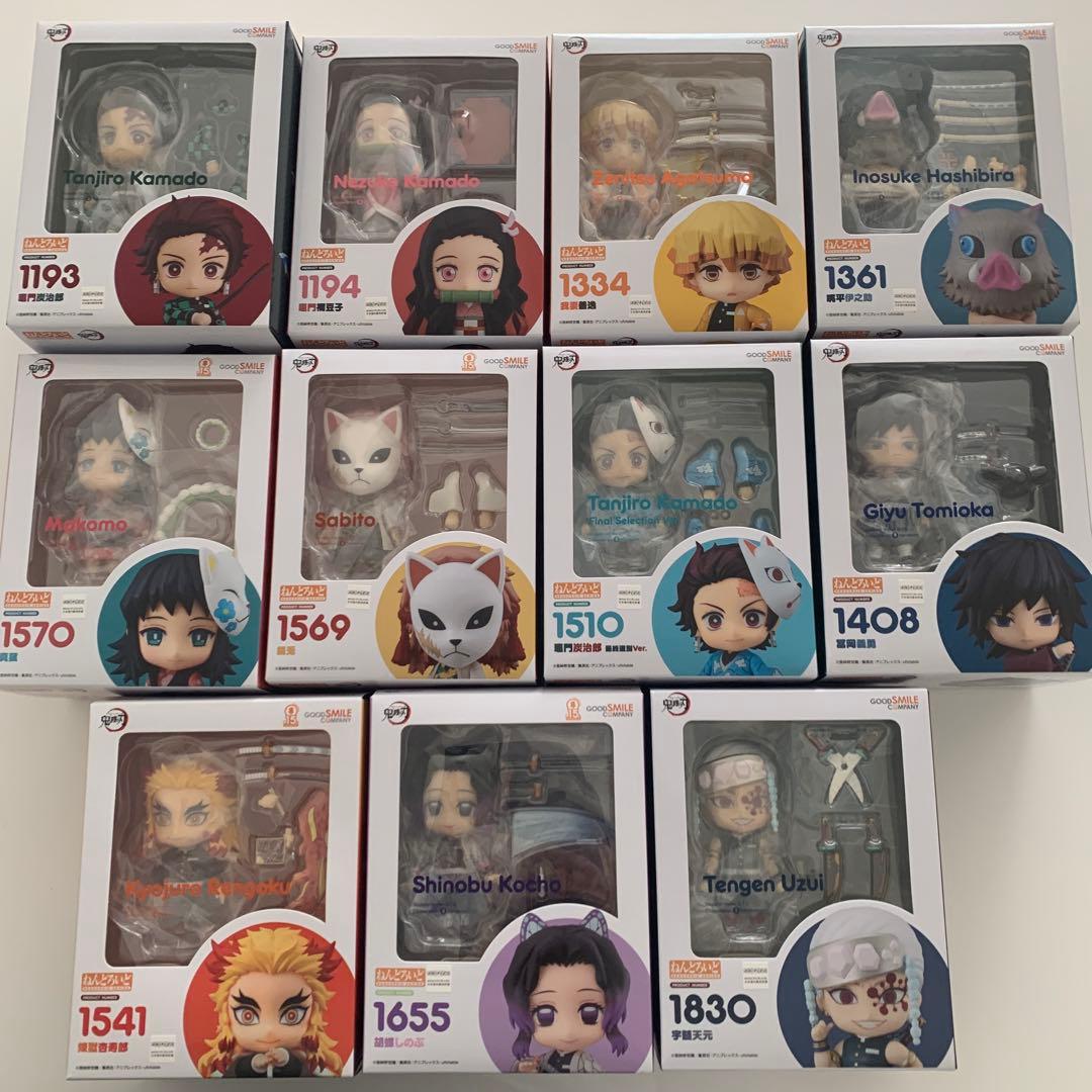 ねんどろいど　鬼滅の刃　フィギュア　まとめ売り