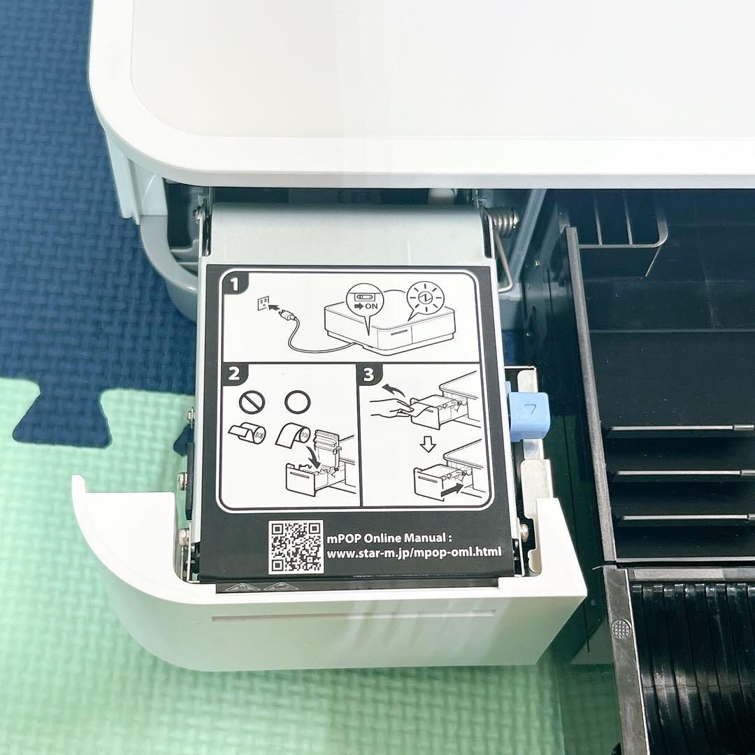 Airレジ/スマレジ対応 スター精密 mPOP POP10 WHT JP
