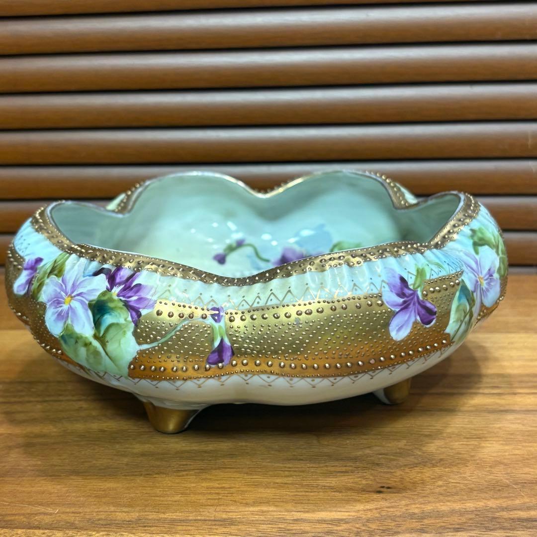 金彩アンティークマイセン　可愛いお皿