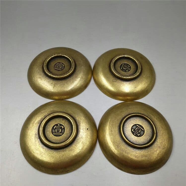 アンティーク真鍮福\禄\寿\喜\干支龍年八仙盤4箇セットで購入することもできます