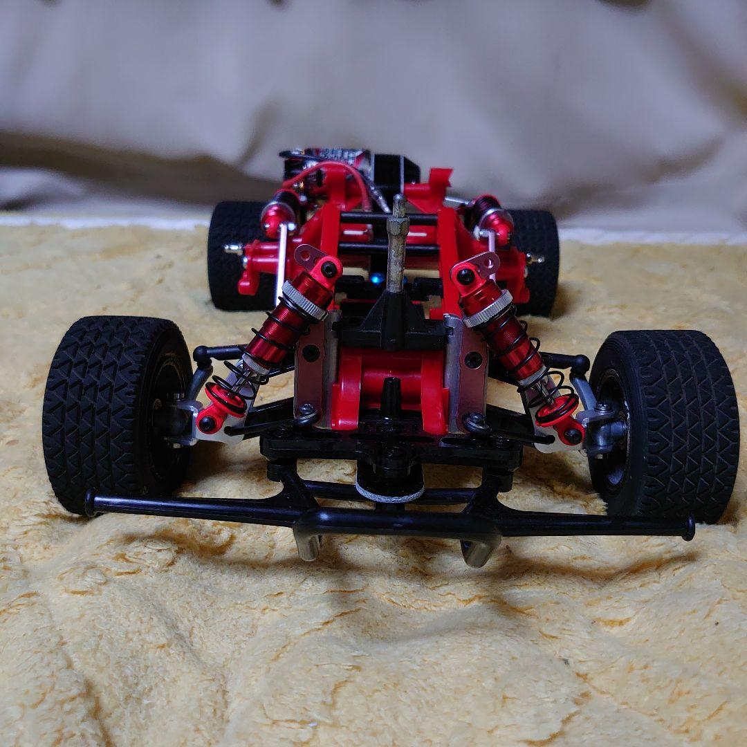 タミヤ　マイティフロッグ　カスタム　ランチャ037ラリーボディ付き