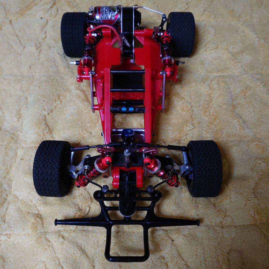 タミヤ　マイティフロッグ　カスタム　ランチャ037ラリーボディ付き