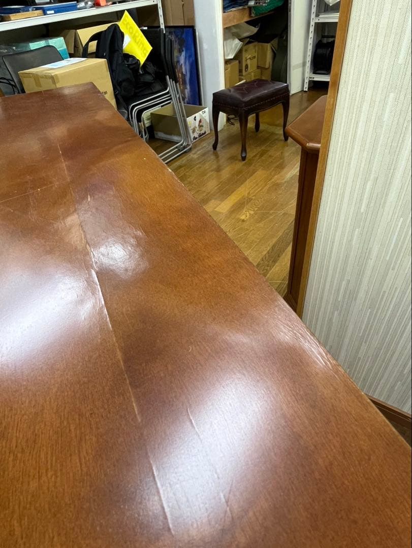 木製 サイドボード キャビネット アンティーク家具 イタリア 象嵌細工 鍵付き