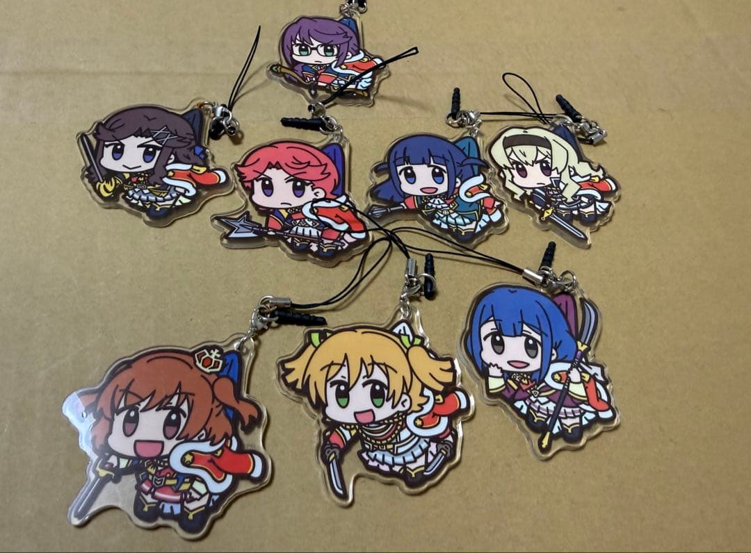 少女☆歌劇 レヴュースタァライト アクリルつままれキーホルダー レヴュー衣裳8種