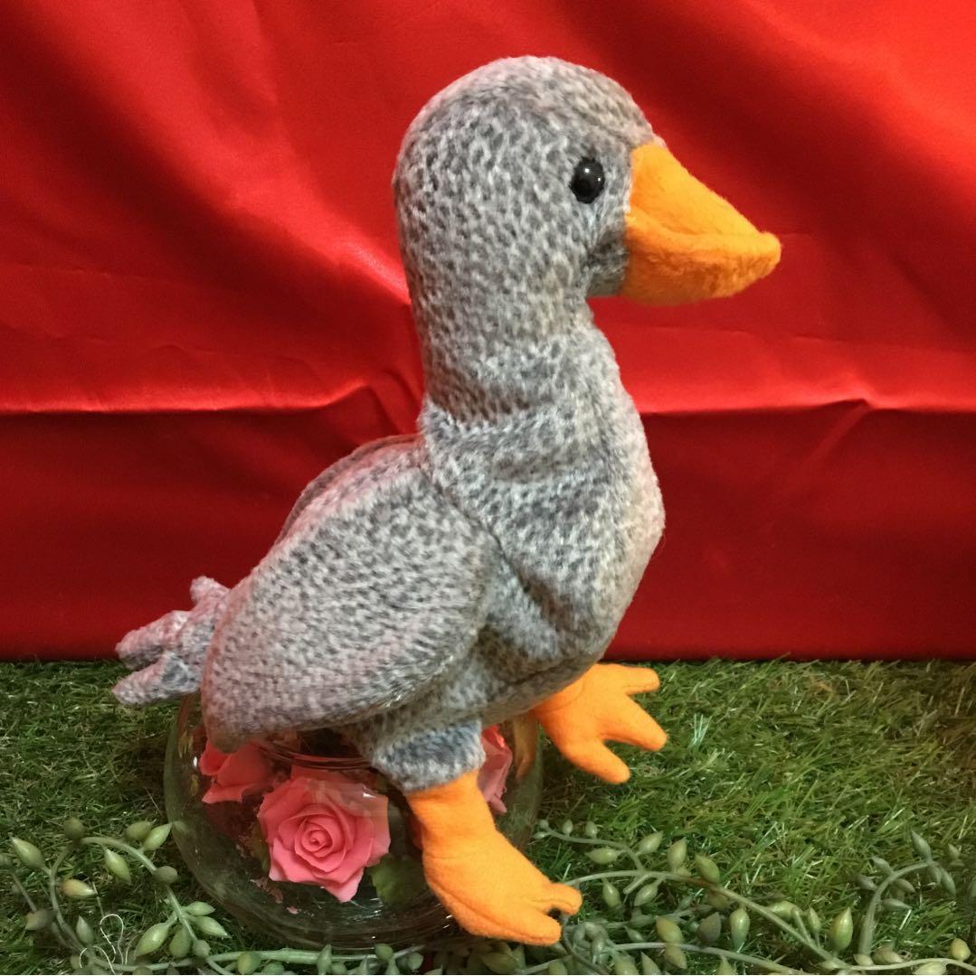 3月11日誕生日⚫灰色ガチョウ️●Ty ビーニーズ Beanie Baby