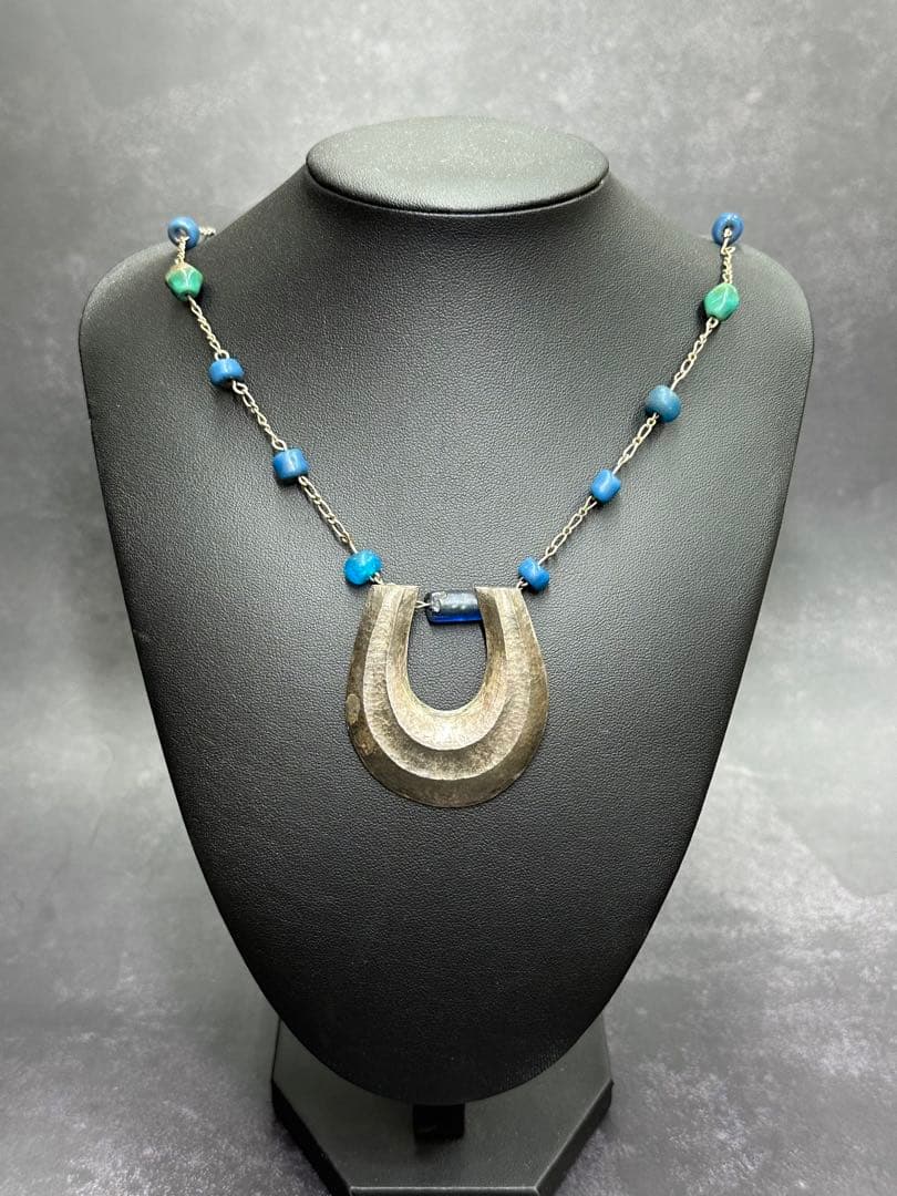 【⭐️珍品❣️早い者勝ち⭐️】珊子作　ヴィンテージ　シルバーネックレス　刻印入り