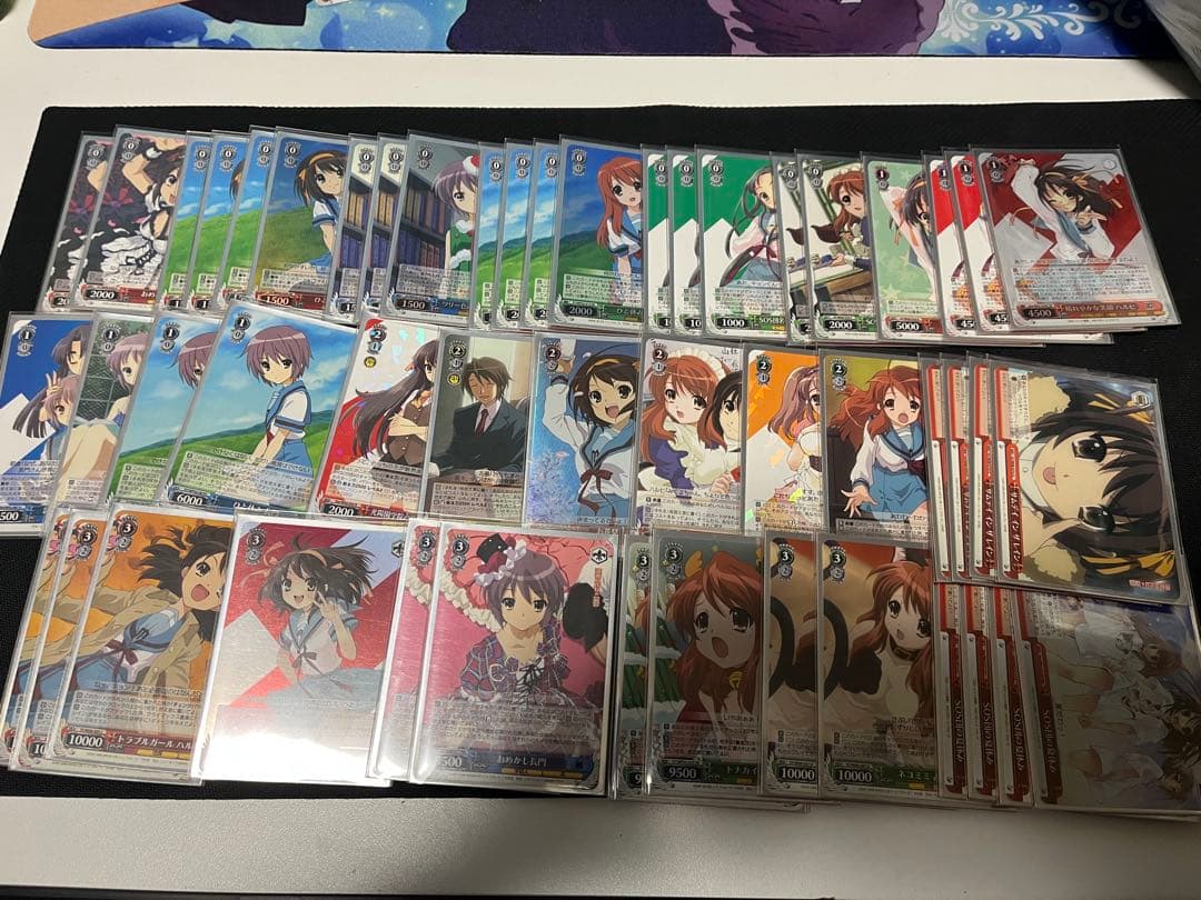 ヴァイスシュヴァルツ 涼宮ハルヒの憂鬱 デッキ パーツ付き