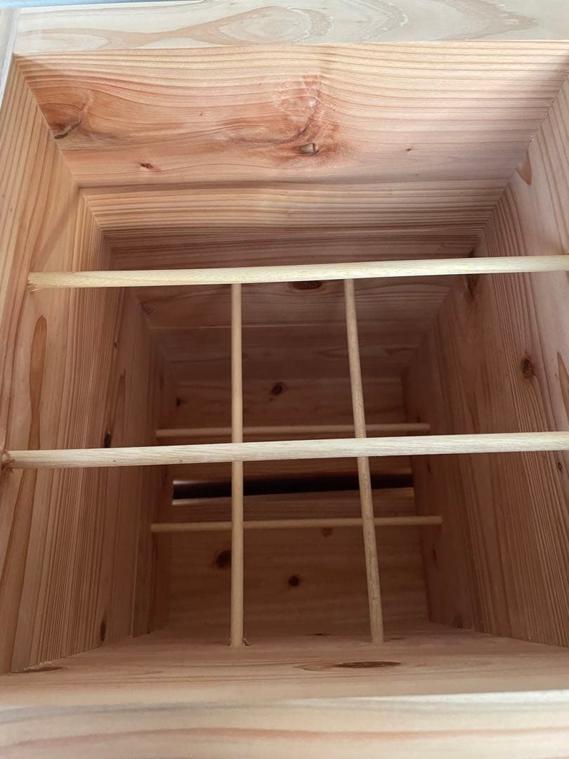 日本蜜蜂重箱式巣箱の継箱三箱！ハニーズハウス用！超訳あり特価！ニセット！送料無料