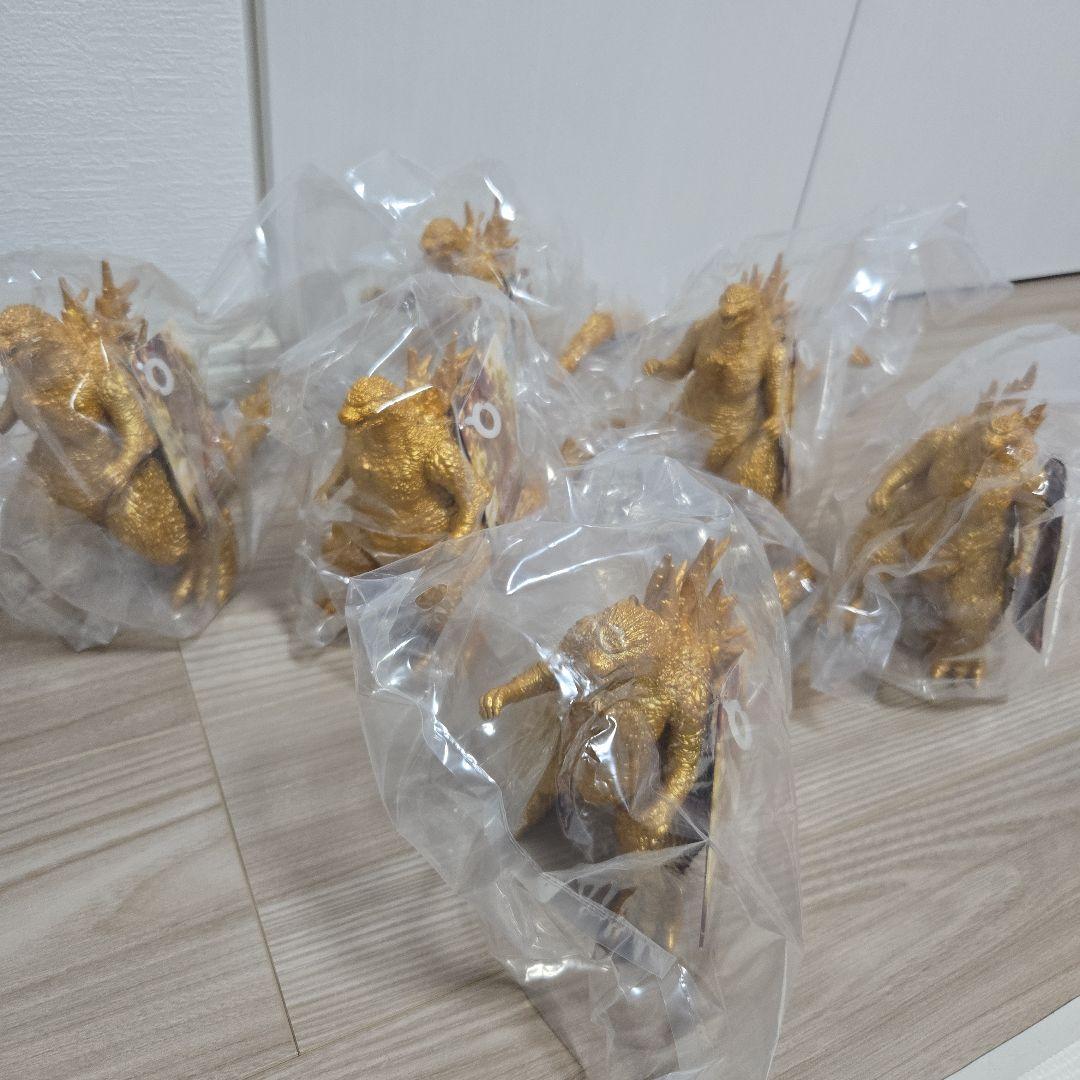 【6体セット】ゴジラ-1.0 メモリアルゴールド　ムービーモンスターシリーズ