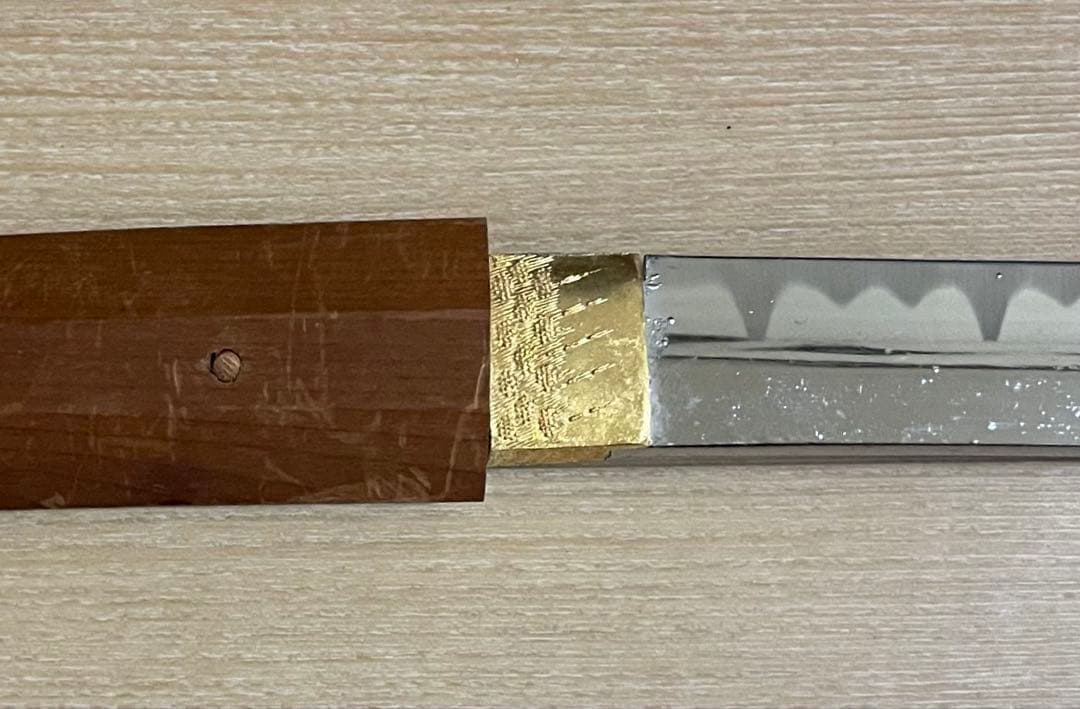 模造刀　居合刀　白鞘　太刀　武具　b523