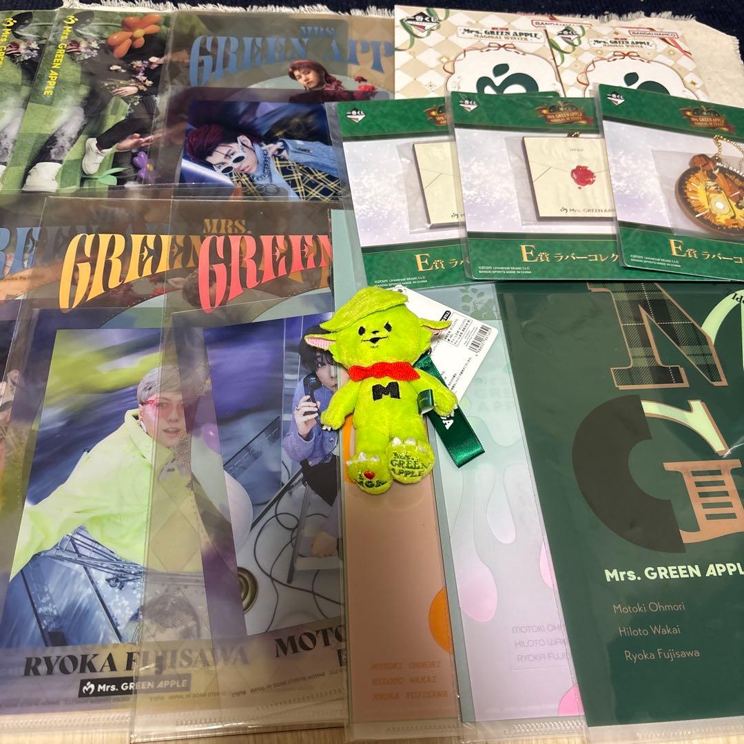 Mrs. GREEN APPLE メメル キーホルダー 一番くじ