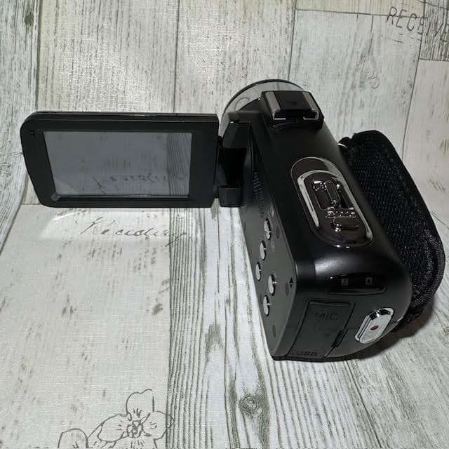 Keculbo ビデオカメラ 4K 48MP 30FPS18X デジタルズーム