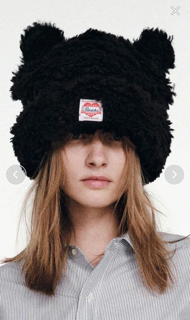 【BASICKS/ベイシックス】Bear Beanie　ベア