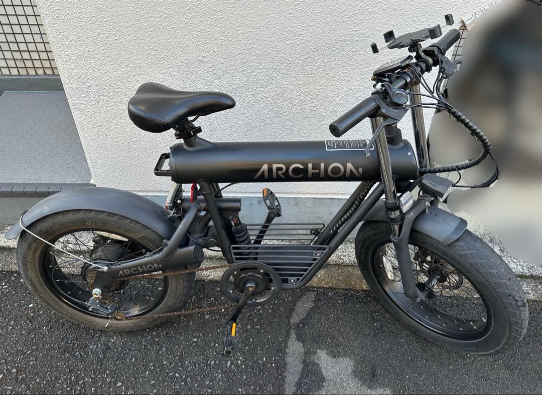 ARCHON A02 電動アシスト自転車 ブラック