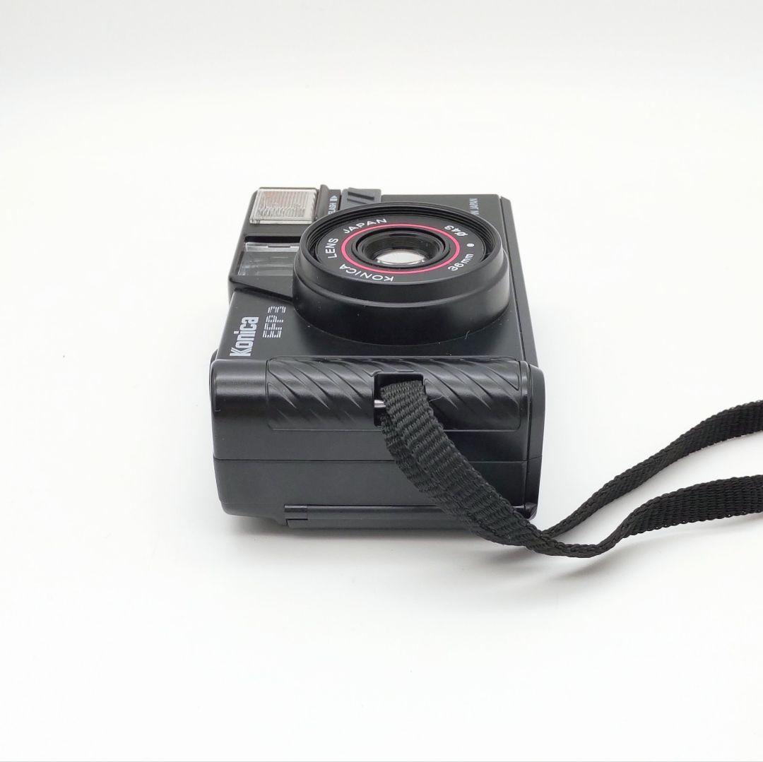 完動品◆極美品【昭和レトロ◆優しく懐かしい写り】人気の黒◆Konica EFP3