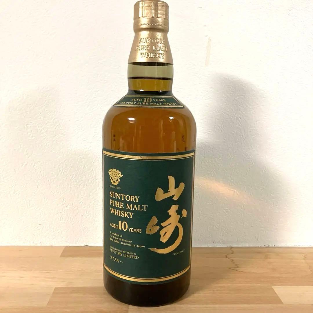 ▲古酒/未開栓　サントリー 山崎10年グリーンラベル 750ml 43度