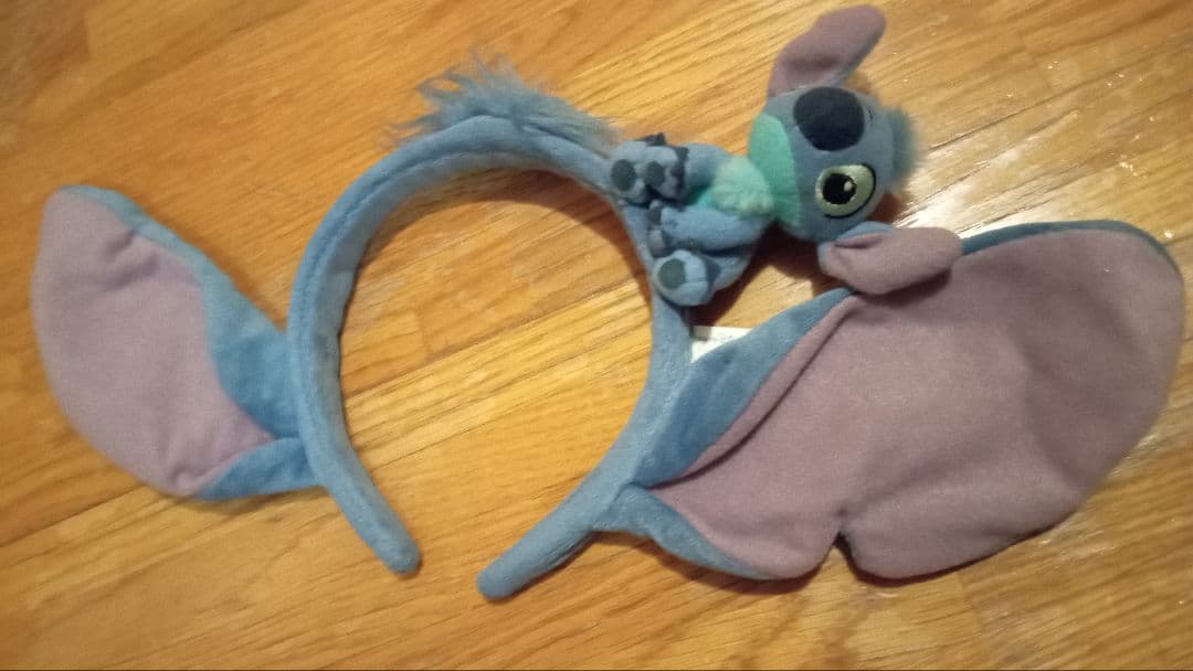 スティッチ ぬいぐるみ カチューシャとセット