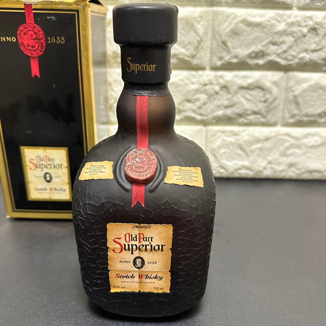Old Parr Superior オールドパー スーペリア　スコッチウイスキー